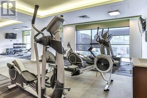 813 - 100 Western Battery Road, Toronto, ON - Indoor Photo Showing Gym Room