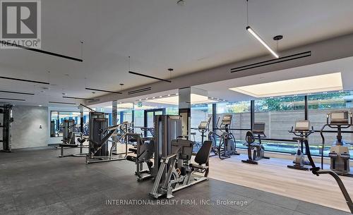 1406S - 127 Broadway Avenue, Toronto, ON - Indoor Photo Showing Gym Room