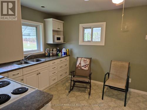 55 Parkside Drive, Kawartha Lakes (Lindsay), ON - Indoor Photo Showing Kitchen With Double Sink