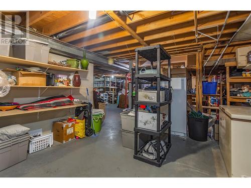 170 Mars Road, Kelowna, BC - Indoor Photo Showing Basement