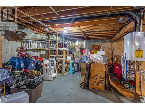 170 Mars Road, Kelowna, BC - Indoor Photo Showing Basement