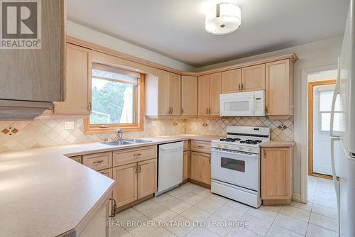 21 Gailmont Drive, Hamilton, ON - Indoor Photo Showing Kitchen With Double Sink