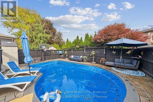 51 Rosebury Lane, Vaughan, ON - Outdoor With In Ground Pool With Deck Patio Veranda