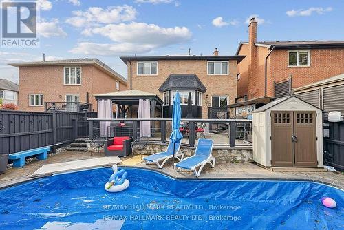 51 Rosebury Lane, Vaughan, ON - Outdoor With In Ground Pool With Deck Patio Veranda With Exterior