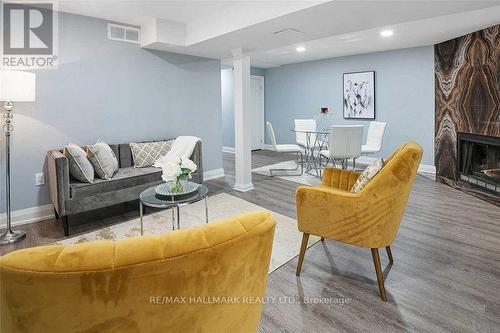 11 Michael Drive, Richmond Hill, ON - Indoor Photo Showing Living Room With Fireplace