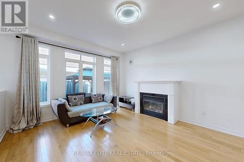 8 Lantern Court, Toronto, ON - Indoor Photo Showing Living Room With Fireplace