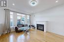 8 Lantern Court, Toronto, ON  - Indoor Photo Showing Living Room With Fireplace 