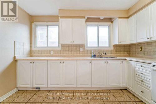 128 Mills Street N, Brampton, ON - Indoor Photo Showing Kitchen With Double Sink