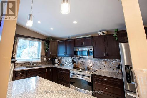 403 Apache Street, Huron-Kinloss, ON - Indoor Photo Showing Kitchen With Double Sink