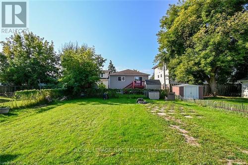 7 Josephine Street, St. Catharines (458 - Western Hill), ON - Outdoor With Backyard