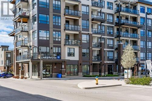 314 - 40 Esplanade Lane, Grimsby, ON - Outdoor With Balcony With Facade