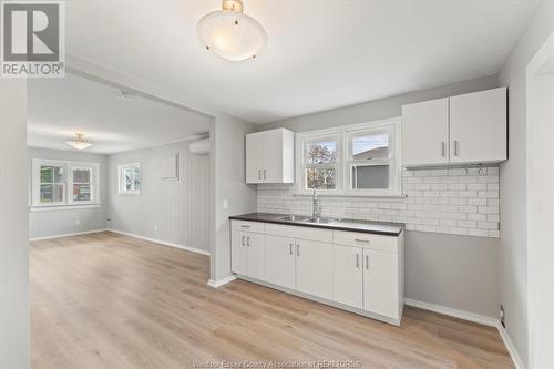 122 Texas Road, Amherstburg, ON - Indoor Photo Showing Kitchen With Double Sink