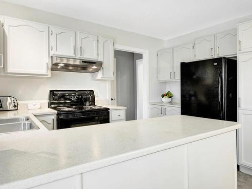 Kitchen - 42 Av. Carmen, Saint-Sauveur, QC - Indoor Photo Showing Kitchen With Double Sink