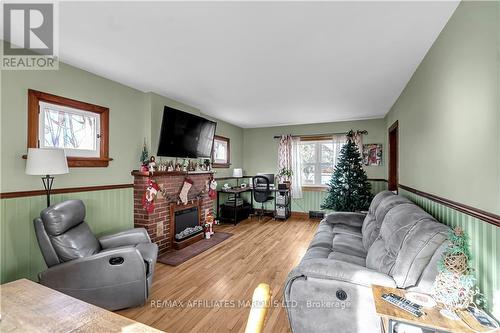 26 Timothy Avenue, Cornwall, ON - Indoor Photo Showing Living Room With Fireplace