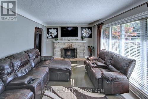 1341 Byron Baseline Road, London, ON - Indoor Photo Showing Living Room With Fireplace