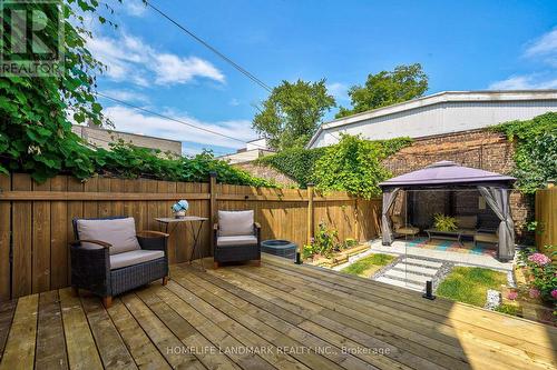 877 Logan Avenue, Toronto, ON - Outdoor With Deck Patio Veranda