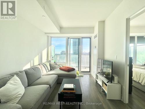 2108 - 195 Redpath Avenue, Toronto, ON - Indoor Photo Showing Living Room