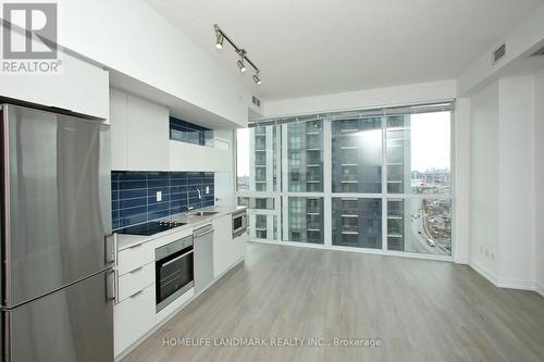 1802 - 20 Thomas Riley Road, Toronto, ON - Indoor Photo Showing Kitchen