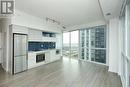 1802 - 20 Thomas Riley Road, Toronto, ON  - Indoor Photo Showing Kitchen With Stainless Steel Kitchen 