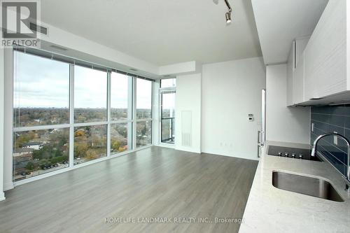 1802 - 20 Thomas Riley Road, Toronto, ON - Indoor Photo Showing Kitchen