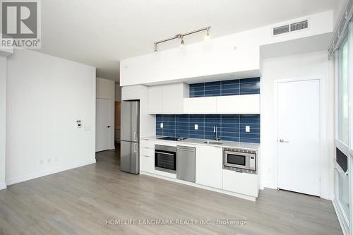 1802 - 20 Thomas Riley Road, Toronto, ON - Indoor Photo Showing Kitchen With Stainless Steel Kitchen