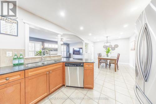 11 Searell Avenue, Ajax, ON - Indoor Photo Showing Kitchen With Double Sink