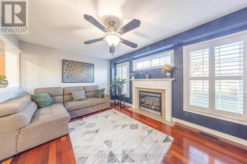 11 Searell Avenue, Ajax, ON - Indoor Photo Showing Living Room With Fireplace