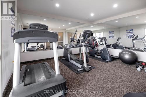 424 - 383 Main Street E, Milton, ON - Indoor Photo Showing Gym Room