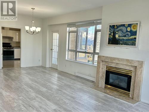 2201 6521 Bonsor Street, Burnaby, BC - Indoor Photo Showing Living Room With Fireplace