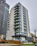 View of building exterior - 160 King Street N Unit# 901, Waterloo, ON  - Outdoor With Balcony With Facade 