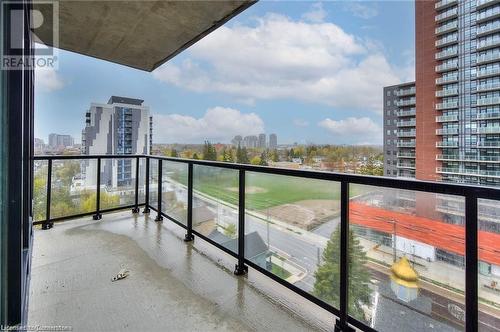 View of balcony - 160 King Street N Unit# 901, Waterloo, ON - Outdoor With Balcony With View With Exterior