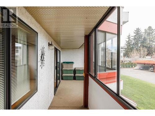 Sunroom runs the entire length of the unit - 2085 Gordon Drive Unit# 215, Kelowna, BC - Outdoor With Exterior