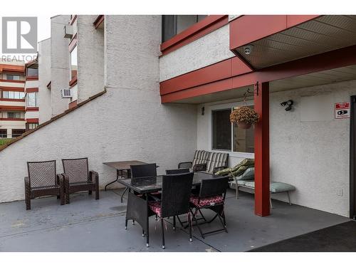 Social patio space - 2085 Gordon Drive Unit# 215, Kelowna, BC - Outdoor With Exterior