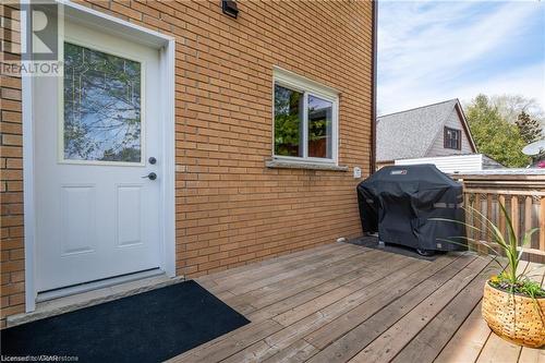 171 Kinzie Avenue Unit# Upper Unit, Kitchener, ON - Outdoor With Deck Patio Veranda With Exterior