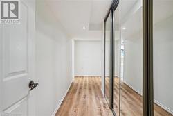 Hall featuring light hardwood / wood-style flooring - 