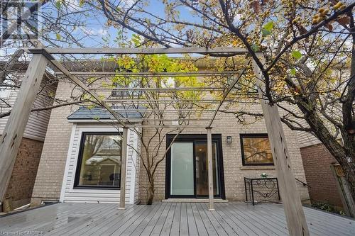 Rear view of property featuring a deck - 5021 Bunton Crescent, Burlington, ON - Outdoor