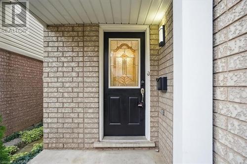 View of exterior entry - 5021 Bunton Crescent, Burlington, ON - Outdoor With Exterior