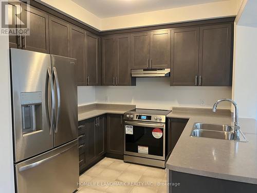 115 Kenneth Rogers Crescent, East Gwillimbury, ON - Indoor Photo Showing Kitchen With Double Sink