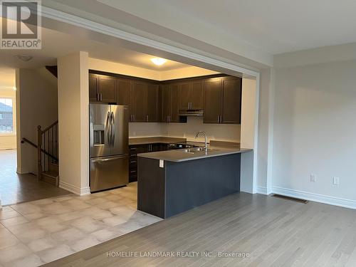 115 Kenneth Rogers Crescent, East Gwillimbury, ON - Indoor Photo Showing Kitchen With Double Sink