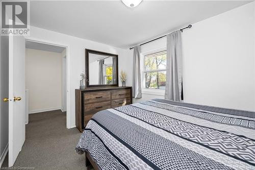 View of carpeted bedroom - 305 East 24Th Street, Hamilton, ON - Indoor Photo Showing Bedroom