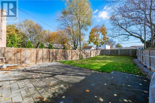 View of patio - 305 East 24Th Street, Hamilton, ON - Outdoor With Backyard