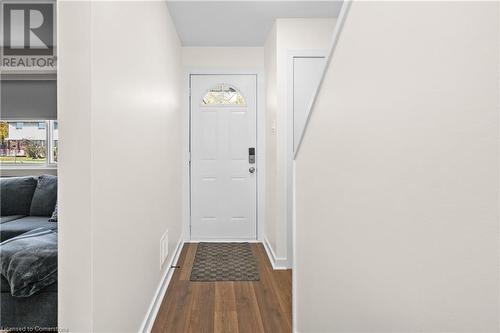 Doorway featuring wood-type flooring - 305 East 24Th Street, Hamilton, ON - Indoor Photo Showing Other Room