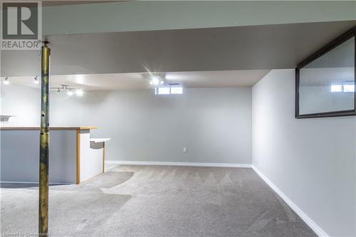 Basement featuring light colored carpet - 39 Keewatin Avenue, Kitchener, ON - Indoor