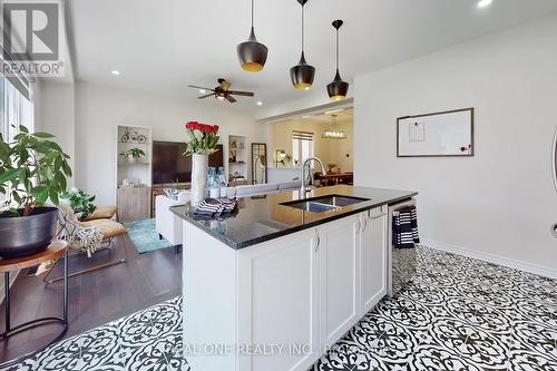 111 Barkerville Drive, Whitby, ON - Indoor Photo Showing Kitchen With Double Sink