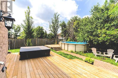 10 Rebecca Court, Barrie, ON - Outdoor With Above Ground Pool