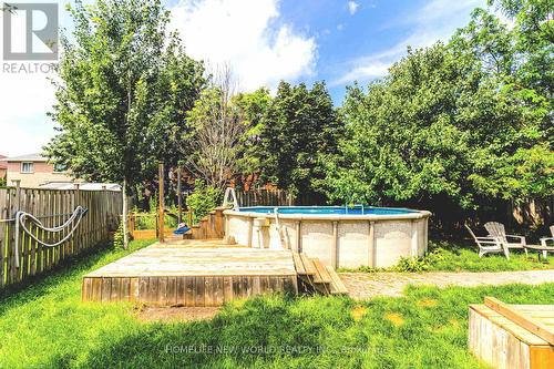 10 Rebecca Court, Barrie, ON - Outdoor With Above Ground Pool With Backyard