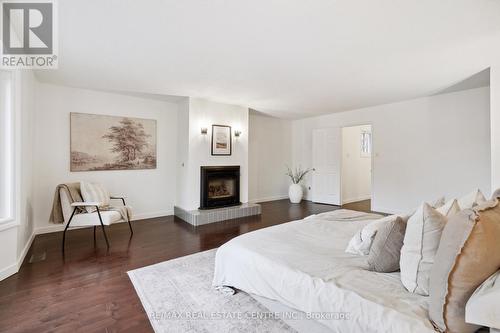 2 Blossom Avenue, Brampton, ON - Indoor Photo Showing Bedroom With Fireplace