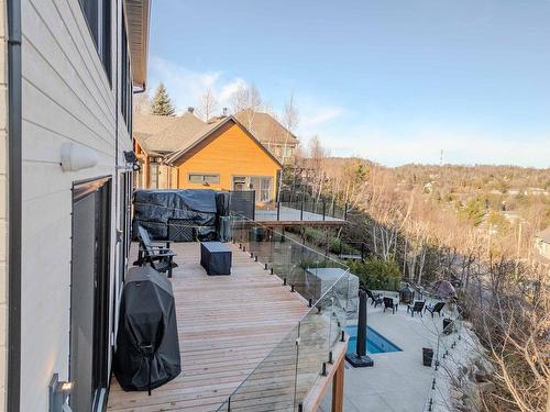 Balcony - 138 Ch. De Touraine, Saint-Sauveur, QC - Outdoor With Exterior