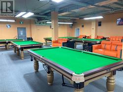 Recreation room featuring carpet flooring and billiards - 