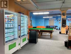 Game room featuring carpet flooring and billiards - 